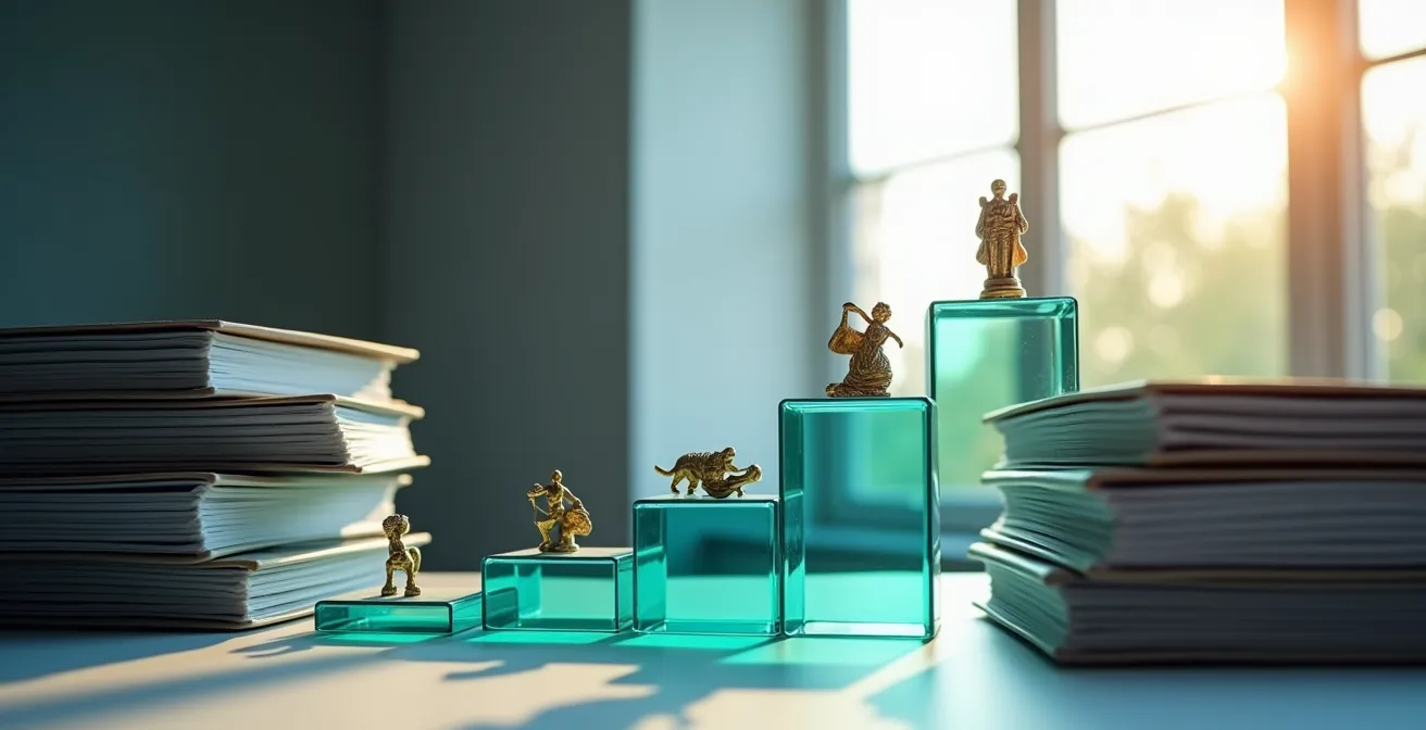 Visualisierung der Transformation von Audit-Ergebnissen in konkrete Massnahmen