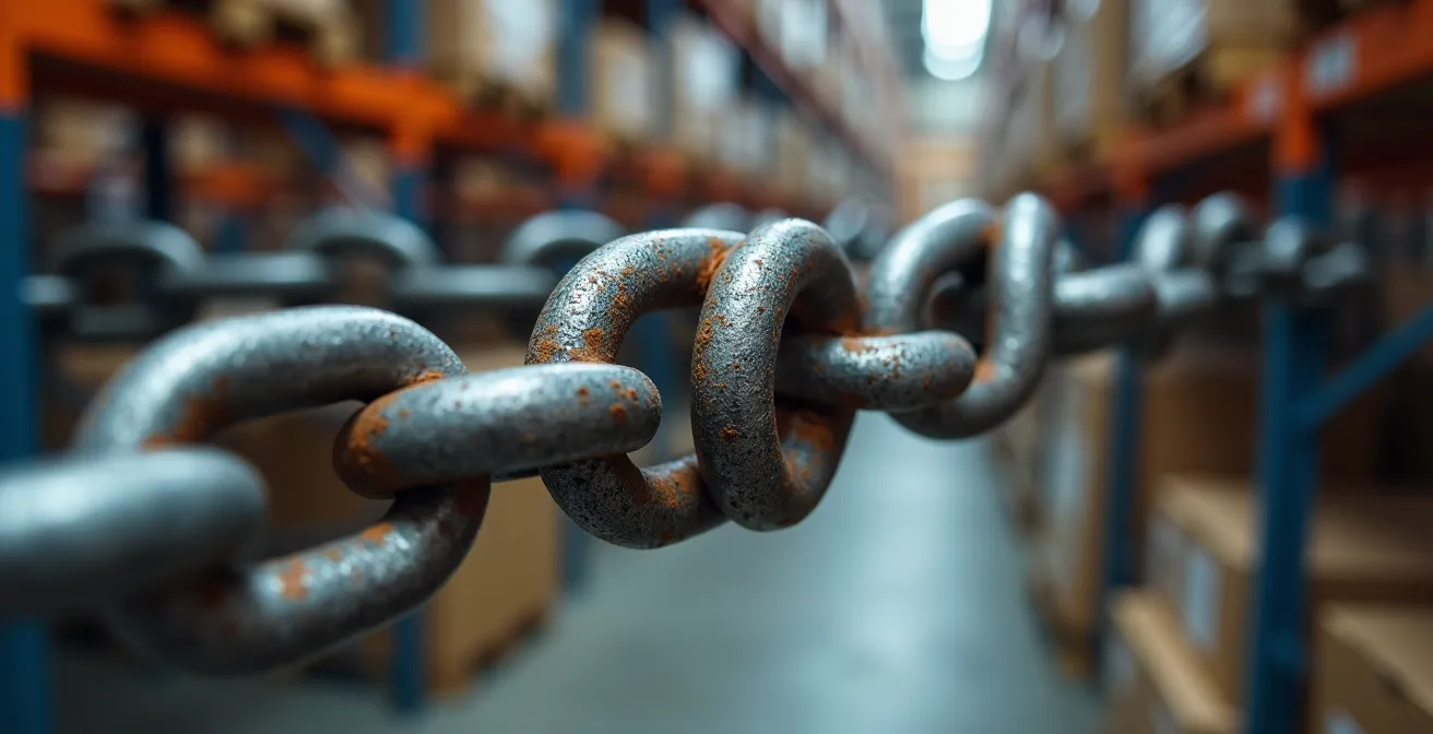 Visualisierung des Bullwhip-Effekts in der Lieferkette