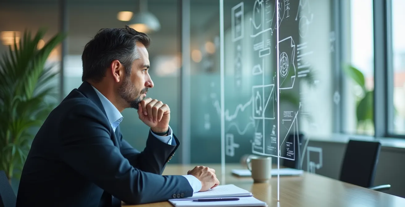 CEO beim strategischen Content-Planning für LinkedIn