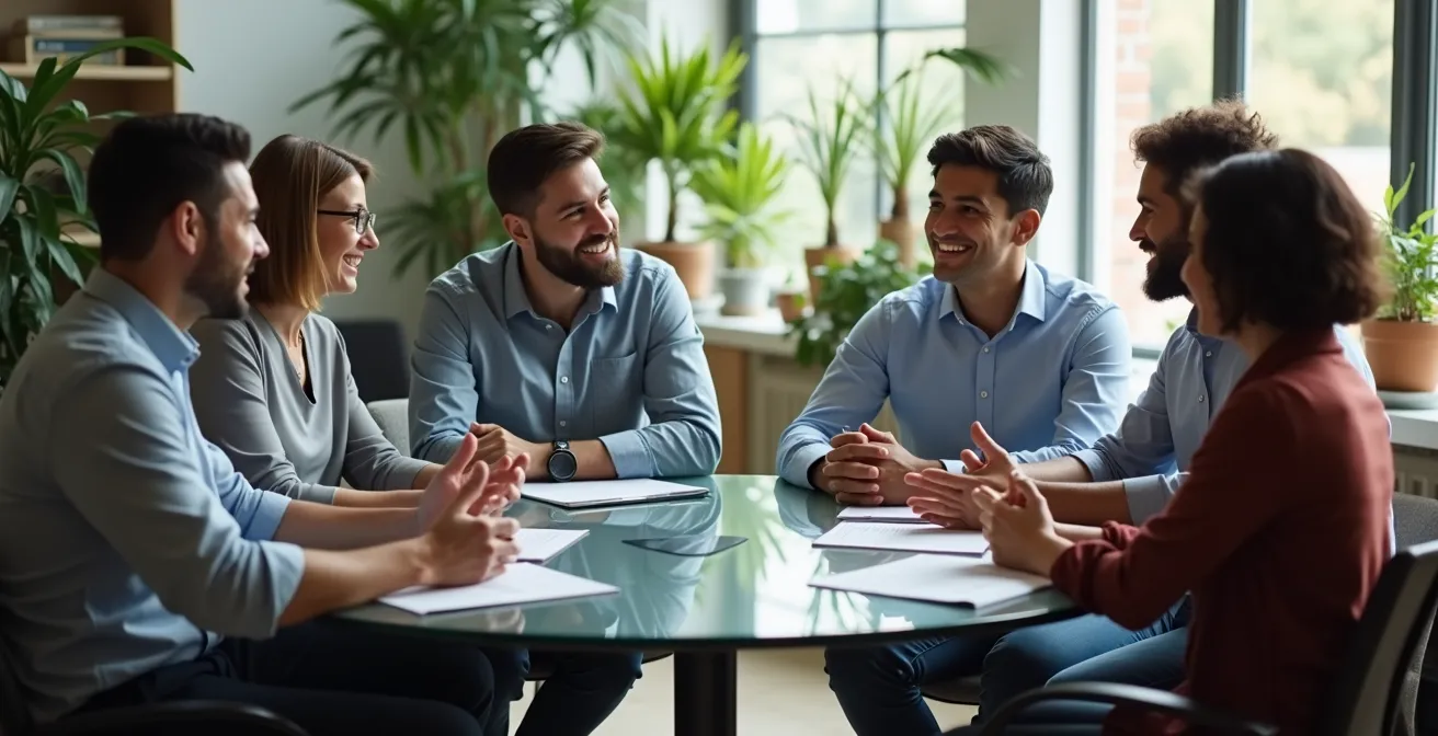 Visualisierung des Stakeholder-Gleichgewichts im Management