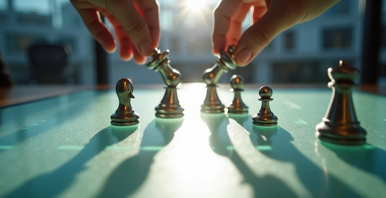 Visualisierung des Tie-Breaker-Prinzips bei Ressourcenkonflikten